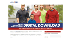 Desktop Screenshot of digitaldownload.jerzees.com